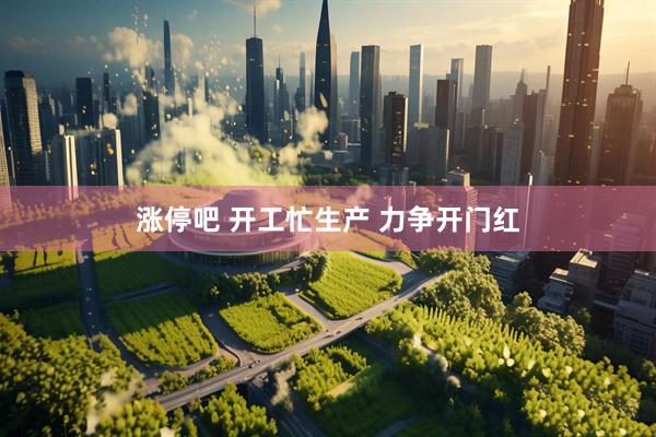 涨停吧 开工忙生产 力争开门红