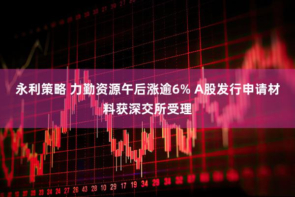 永利策略 力勤资源午后涨逾6% A股发行申请材料获深交所受理